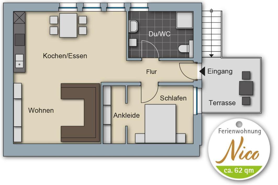Goerg Ferienwohnungen Krov Room photo